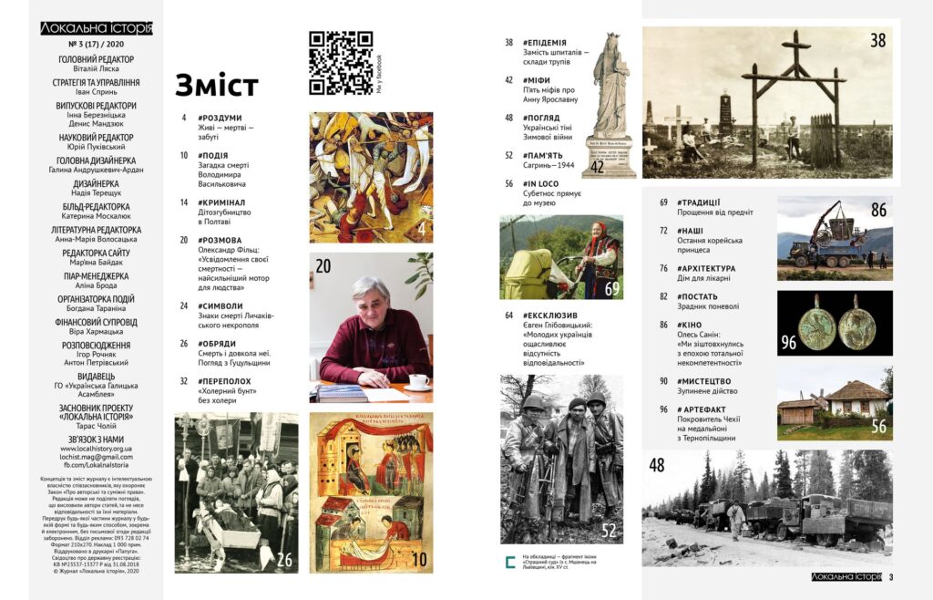 Смерть в українській історії #3 (2020)